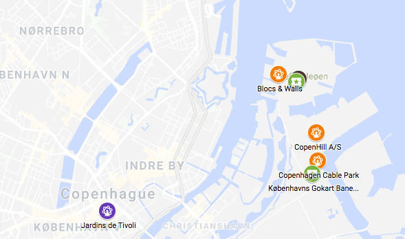 Map - Copenhague