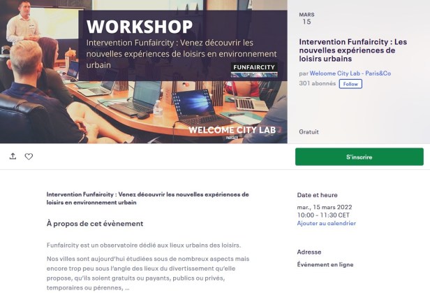 Conférence Vincent Philippe Funfaircity