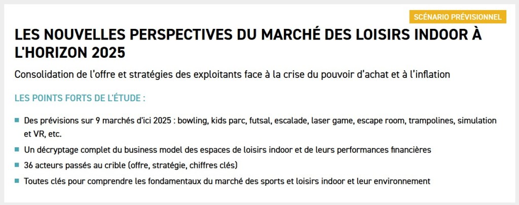 Presentation Etude Loisirs Indoor Xerfi 2025